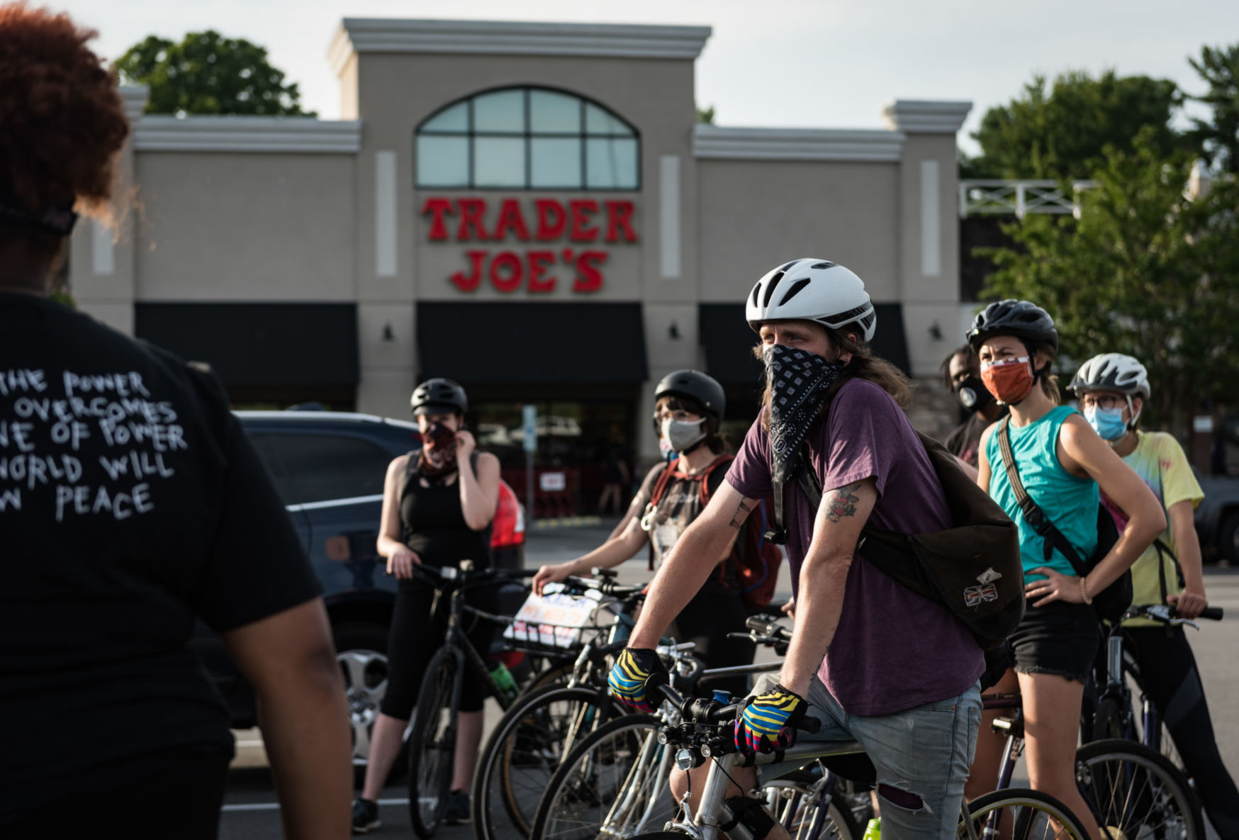 Sit-In Protest at Trader Joe's